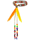 Hippie Headbands With Beads & Feathers