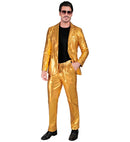 Gold Party Fashion Suit  Jacket, Pants 