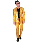 Gold Party Fashion Suit  Jacket, Pants 