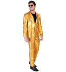 Gold Party Fashion Suit  Jacket, Pants 