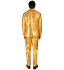 Gold Party Fashion Suit  Jacket, Pants 
