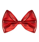 Red Metallic Bow Tie