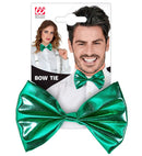 Green Metallic Bow Tie