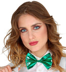 Green Metallic Bow Tie