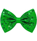 Green Sequin Bow Tie