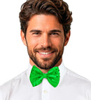 Green Sequin Bow Tie