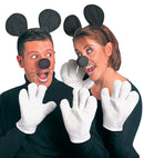 Mouse Dress-Up Set  Ears, Nose, Gloves 