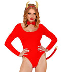 Devil Lady Dress-Up Set  Horns, Bowtie, Tail 