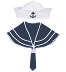 Sailor Dress-Up Set  Collar, Hat 