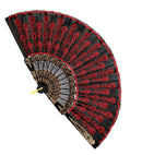 Red Lace Fan