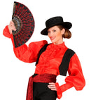 Red Lace Fan
