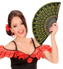 Gold Lace Fan