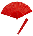Red Fabric Fan 23 Cm