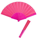 Pink Fabric Fan 23 Cm