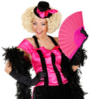 Pink Fabric Fan 23 Cm