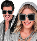 Glasses Strass Black