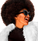 Glasses Strass Black