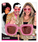 Glasses Strass Pink