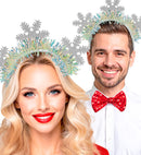 Headpiece Snowflakes Glitter