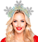 Headpiece Snowflakes Glitter