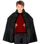 Child Size Black Cape 100 Cm