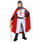 Crusader  Long Coat, Pants, Belt, Armbands, Helmet, Boot Covers, Cape 