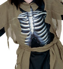 Zombie  Hooded Robe, Holographicbones Chest, Belt 
