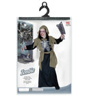 Zombie  Hooded Robe, Holographicbones Chest, Belt 