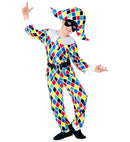 Harlequin  Jacket, Pants, Belt, Hat 