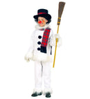 Snowman  Coat, Pants, Hat, Scarf, Nose 
