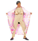 Flasher Granny  Sexy Jumpsuit, Dressing Gown 
