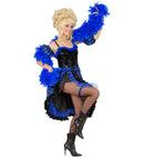 Can Can Dancer 3 Colors Ass.  Dress, Sleevelettes, Garter 