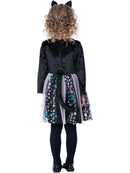 Cat Costume Child Black Pink Dress and Headband 3