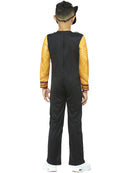 Preppy Werewolf Costume Child Multi Coloured All In One with EVA Mask 4