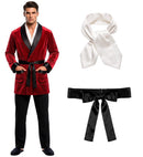 Playboy Velvet  Jacket, Belt, Scarf 