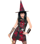 Punk Witch  Dress, Armband, Hat 
