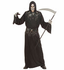 Skull Master  Hooded Robe, Skullcollar With Chains, Skull Belt With Chains 