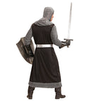Dark Crusader  Long Coat, Belt, Hood 