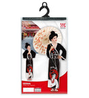 Geisha  Kimono, Belt, Chopsticks 