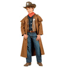 Cowboy Suedelook  Duster, Vest, Sheriff Star, Bandana 