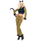 Cat 2 Colors Ass.  Top, Pants With Tail, Ears, Choker With Bell 