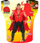Devil  Light-Up Vest With Cape, Armbands, Horns  