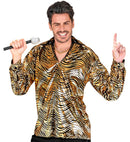 The 70S Disco Style - Golden Waves  Shirt 