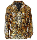 The 70S Disco Style - Golden Waves  Shirt 