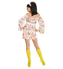70S Mod  Dress, Belt, Headband 