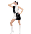 60S/70S Mod  Dress, Belt, Hat 