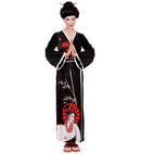 Geisha  Kimono, Belt, Chopsticks 