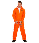Inmate  Overalls, Handcuffs 