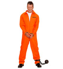 Inmate  Overalls, Handcuffs 