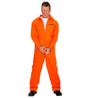 Inmate  Overalls, Handcuffs 